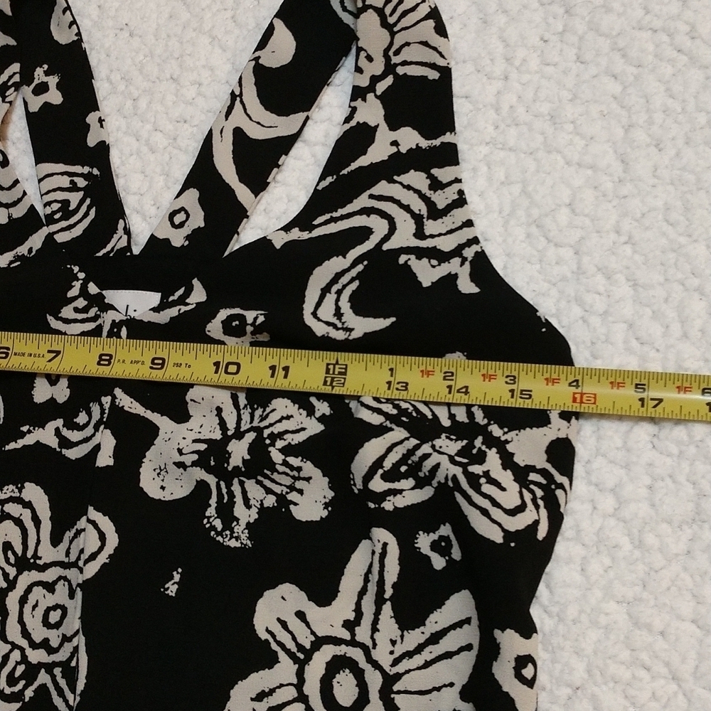 CAbi Casual Floral Racer back Tank Dress Size XS - Picture 3 of 7